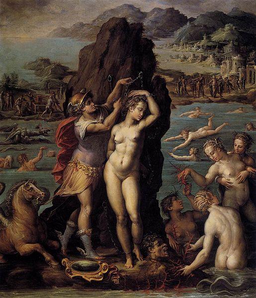 Giorgio Vasari Perseus and Andromeda Germany oil painting art